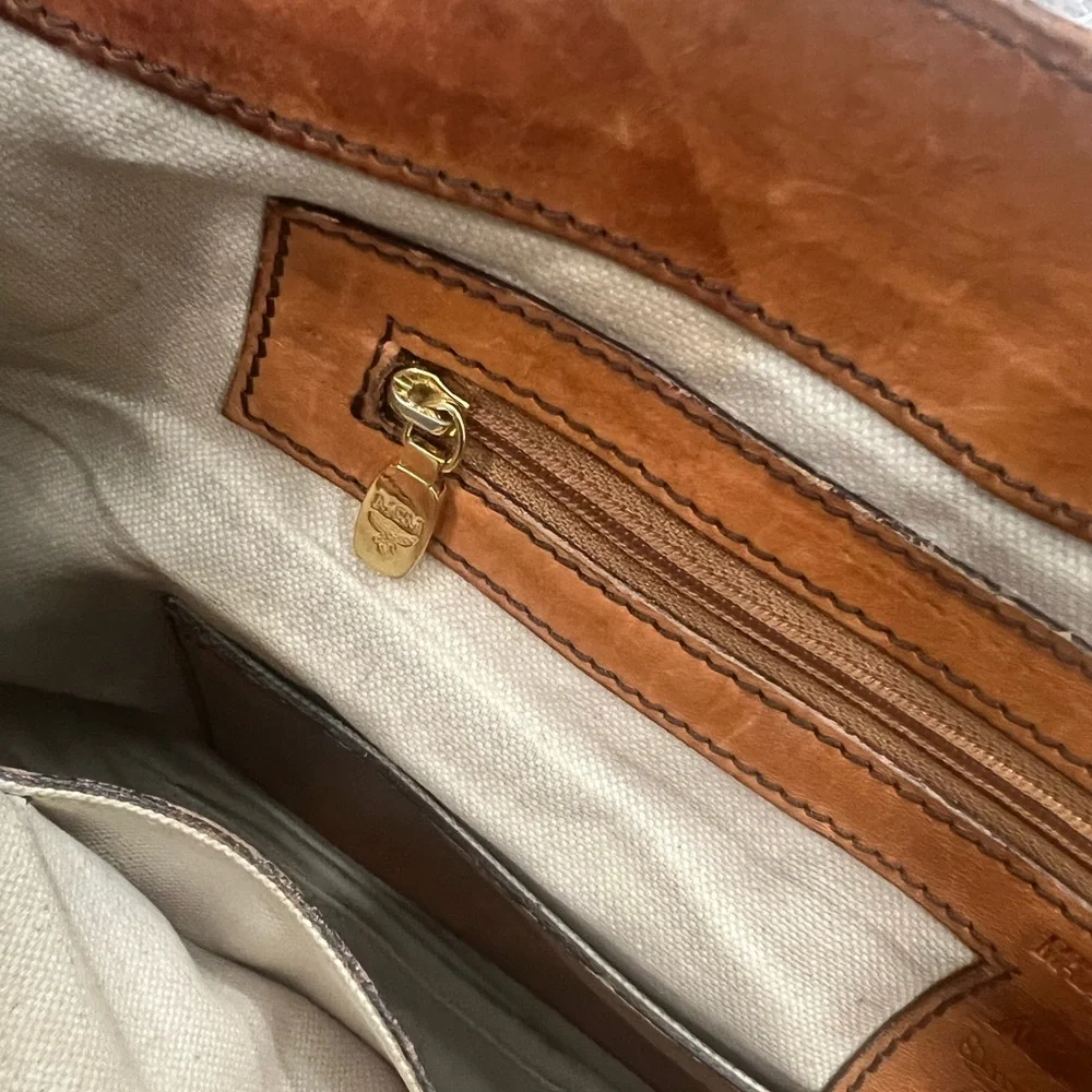 MCM Vicetos Briefcase/Messenger Bag